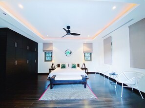 Villa, 2 habitaciones, fumadores, piscina privada | 2 dormitorios