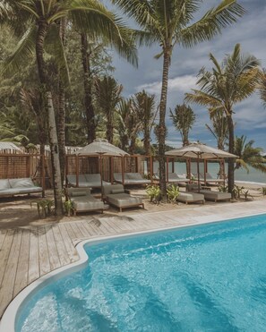 Villa, 2 Bedrooms, Smoking, Private Pool | Beach