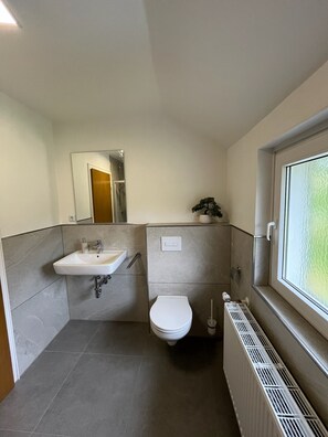 Soap, toilet paper