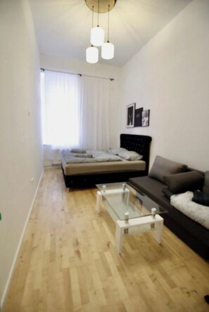 Basic Room | View from room - Cozy 3BR Apartment Near Augarten Park (Vienna)