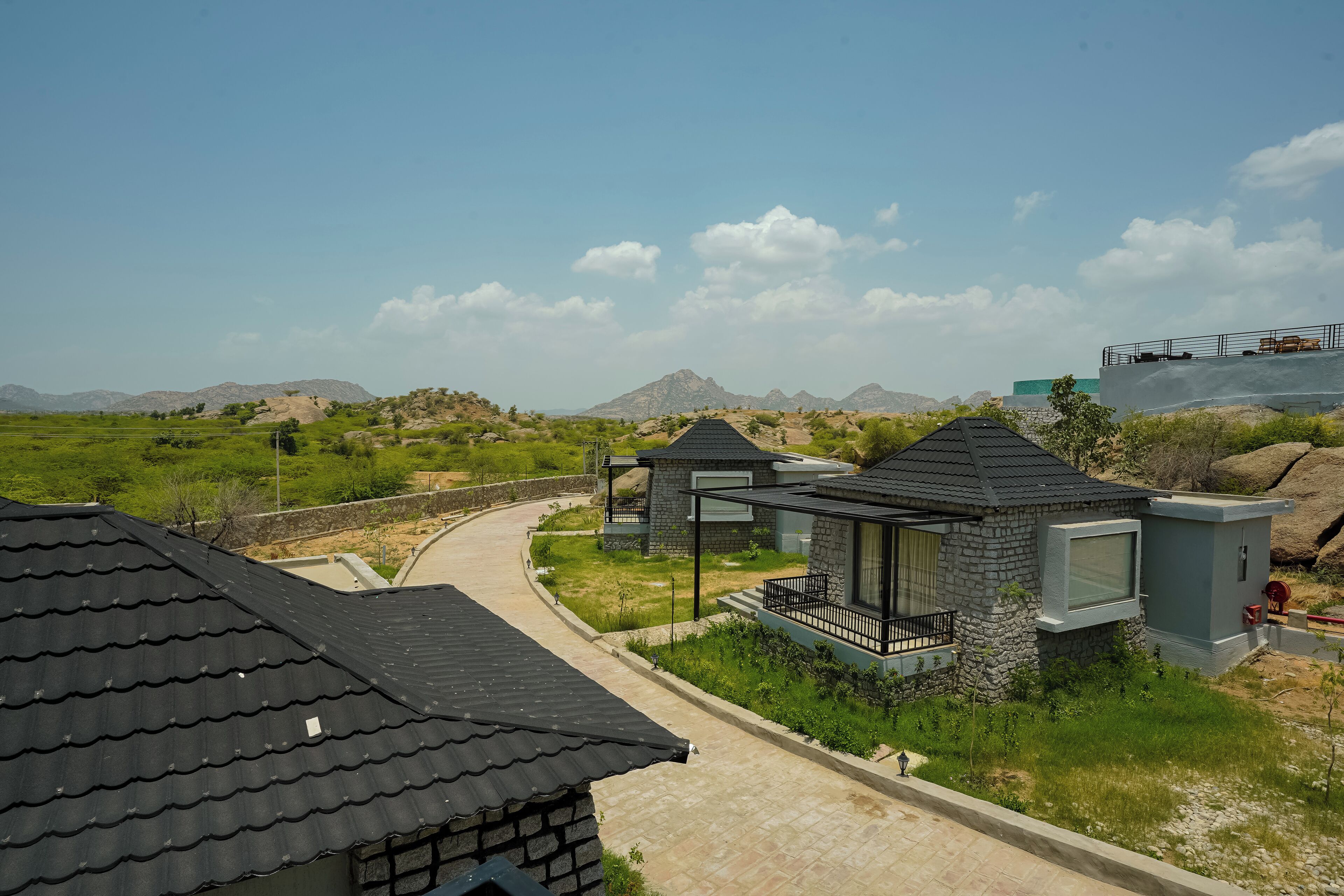 Näkymä majoituspaikasta