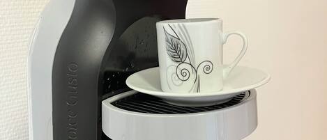 Kaffe og/eller kaffemaskin