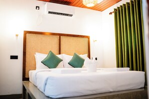 2 slaapkamers, een strijkplank/strijkijzer, gratis wifi, beddengoed