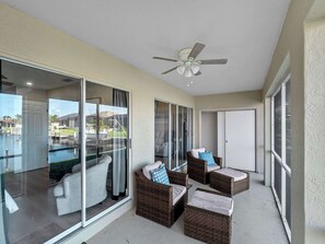 Terrace/patio - Punta Gorda Isles Villa On The Waterfront (Punta Gorda)