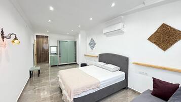 6 chambres, fer et planche Ă repasser, Wi-Fi, draps fournis