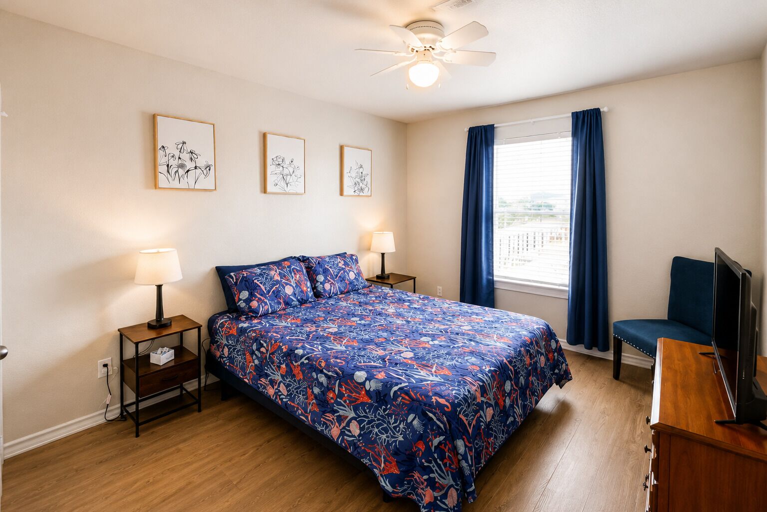 3 bedrooms, WiFi (free), bed sheets
