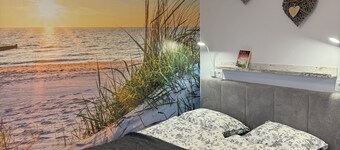 Lovingly furnished vacation apartment with balcony in a central location by the park