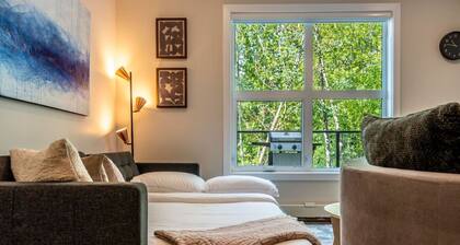 Trailside Vista | Huge Patio | BBQ | AC | Downtown