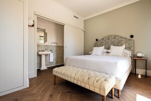 华丽双人房, 无烟房, 花园 | 埃及棉床单、高档床上用品、免费 WiFi、床单