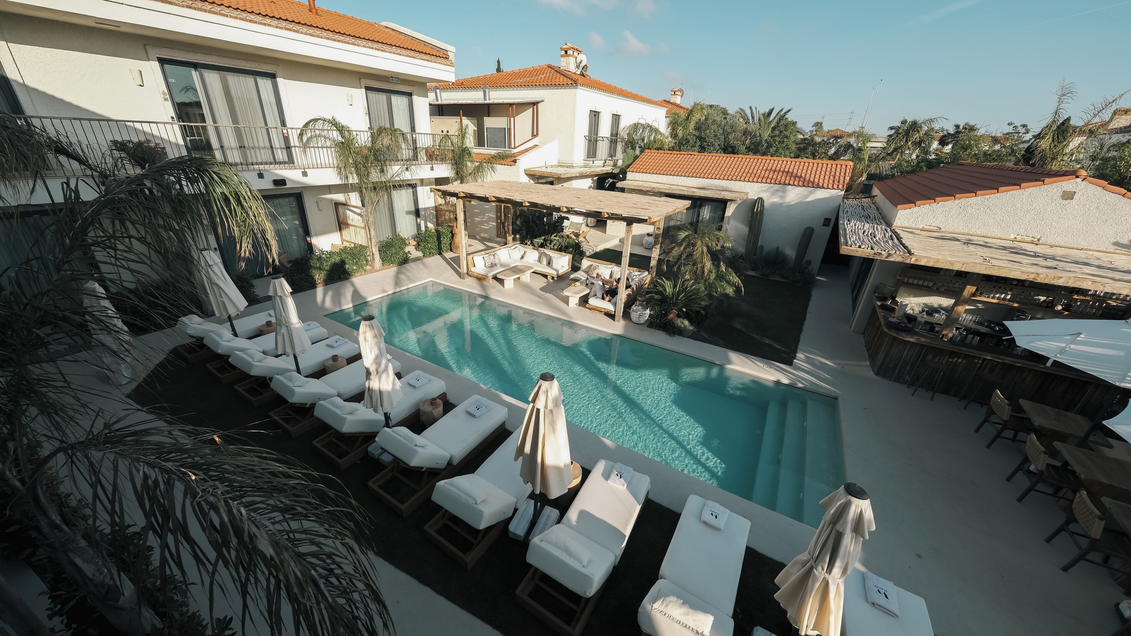 Seasonal outdoor pool