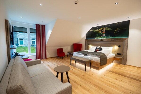 Chambre Double Confort, vue établissement