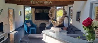 Cottage in the heart of Flanders with garden and optional spa, for 15 people