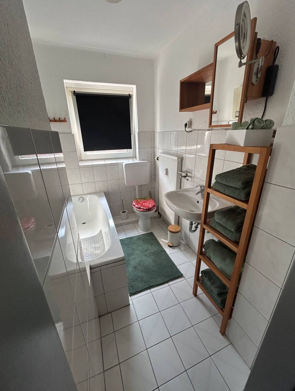 Handtücher, Seife, Toilettenpapier