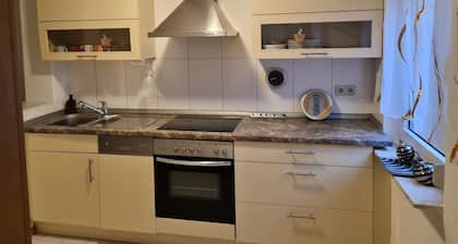 Charming 2-bedroom apartment with WiFi and AC in serene Ebhausen