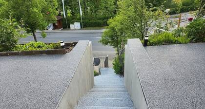 Charming 2-bedroom apartment with WiFi and AC in serene Ebhausen