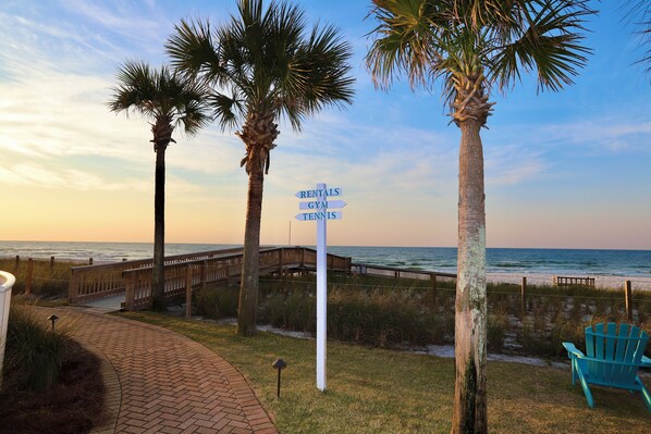 South Side of Property - Sandy Key 213: 2 BR/2 BA Perdido Key Beachfront Condo & Pools, On-Site Rental Office, Sleeps 6 (Pensacola)