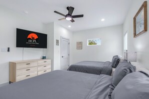 2 habitaciones, wifi y ropa de cama 