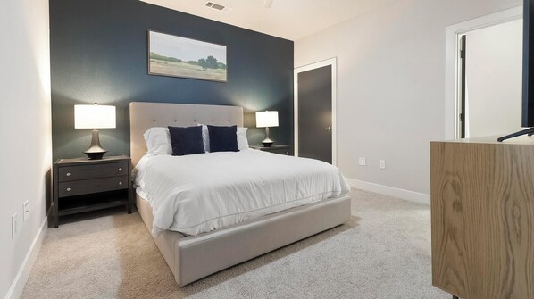 1 soveværelse, skrivebord, strygejern/strygebræt, Wi-Fi