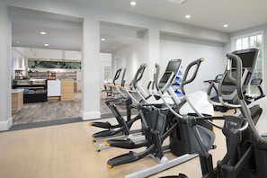 Casa de campo, 2 quartos | Sala de fitness