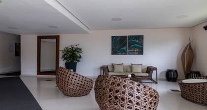 Apartamento na Praia Grande de Frente para o Mar