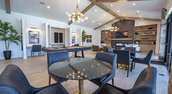 Games room - Landing | Beautiful 2BD, Clubhouse, Pool (Venus)