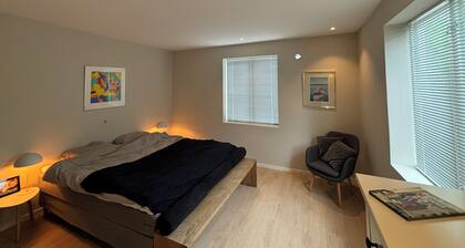 Spacious 3-bedroom apartment in enjoyable Telemark, Skien with WiFi, AC.