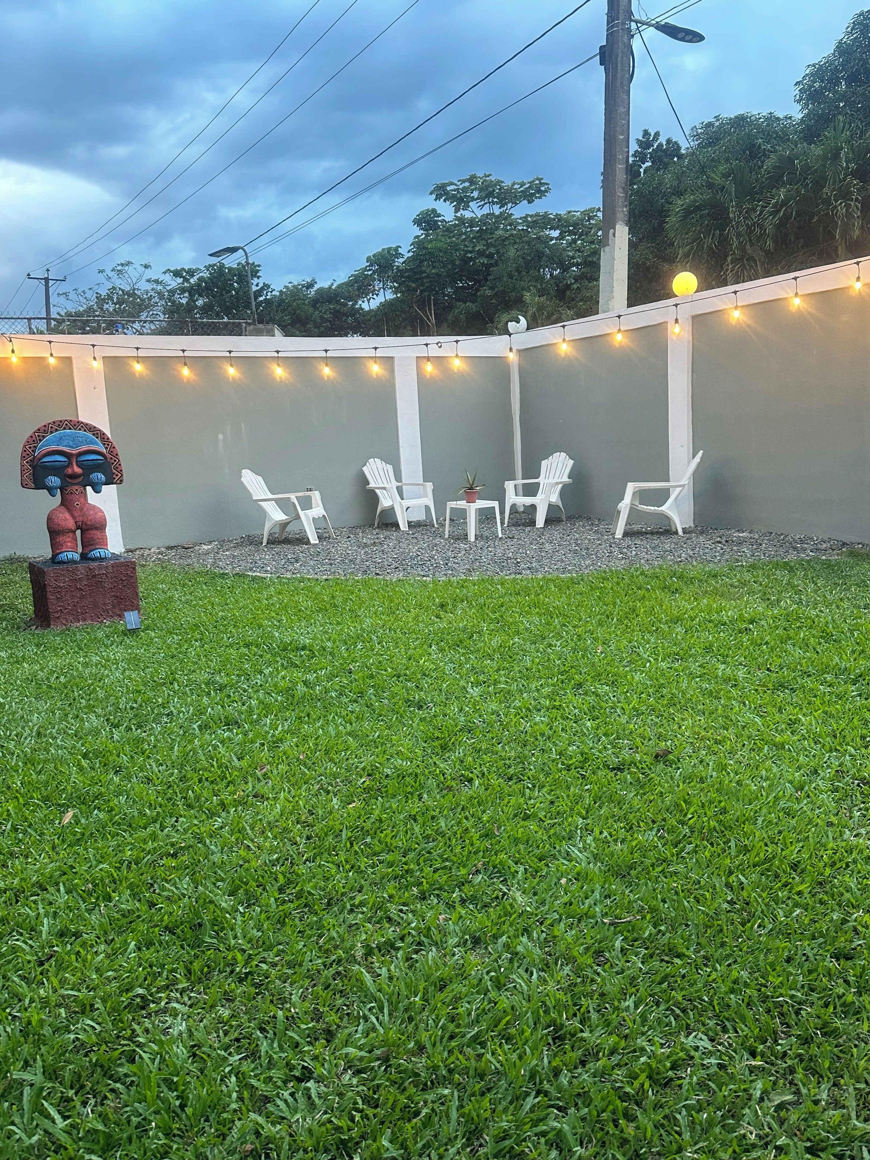 Overnattingsstedets uteområder