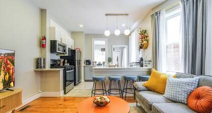 ColorBurst - Brand New 3BD 2BA Duplex in JSQ / 25 min NYC / 7 Min Walk to Trains
