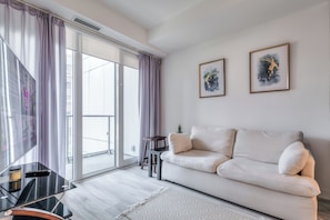 Appartement, uitzicht op stad | Woonruimte