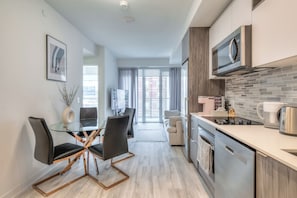 Appartement, uitzicht op stad | Woonruimte