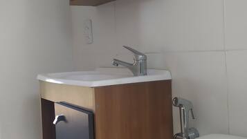 Towels, soap, toilet paper