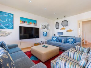 Villa | Living room - Villa in Corralejo Near the Beach (La Oliva)