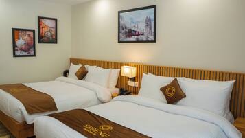 Family Quadruple Room, Balcony, Mountain View | Desk, laptop workspace, iron/ironing board, free WiFi