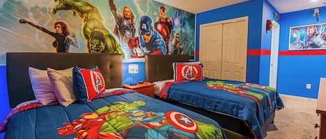 5 間睡房、書桌、熨斗/熨衫板、Wi-Fi