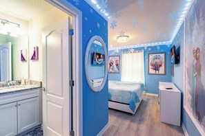 5 bedrooms, iron/ironing board, travel crib, WiFi