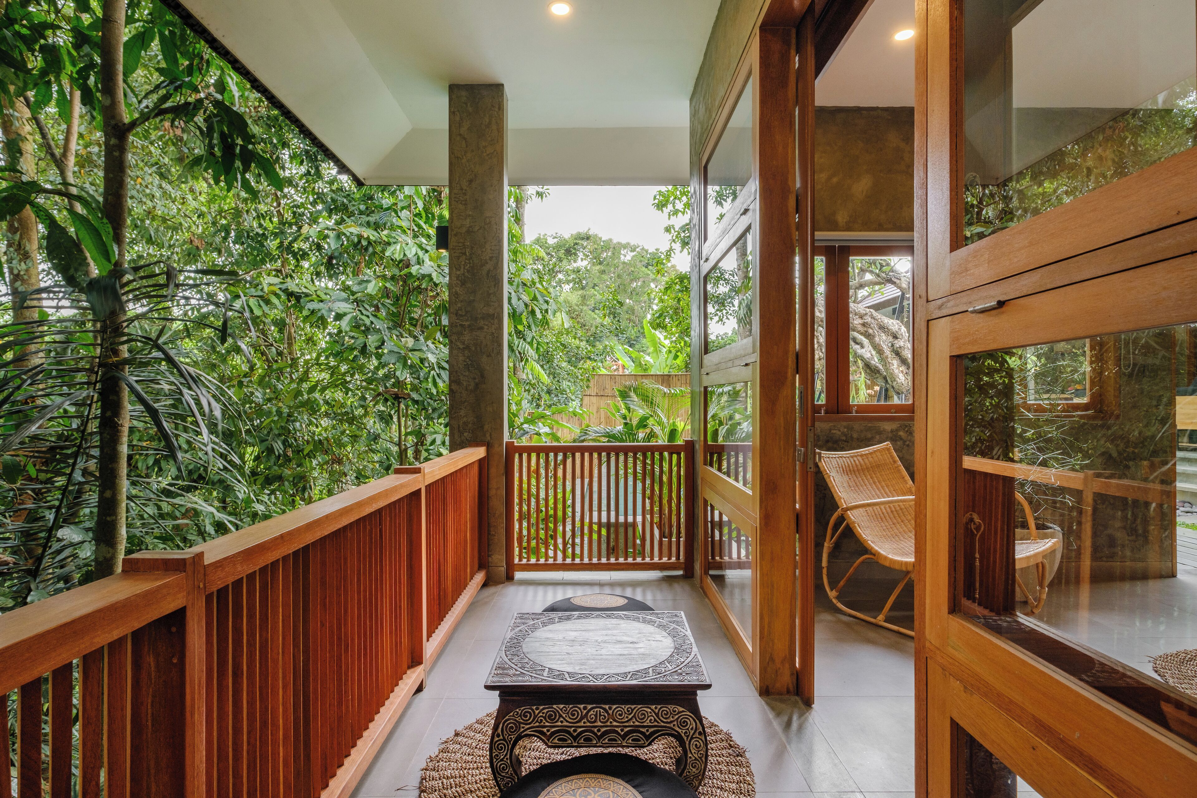 Vila, balkon, pemandangan kebun | Teras/patio