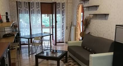Cri apartment in Ostia, near the pine forest and a stone's throw from the sea.