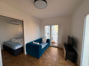 1 غرفة نوم ومكواة/لوح كي وواي فاي وملاءات أسرّة