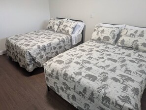 WiFi, bed sheets