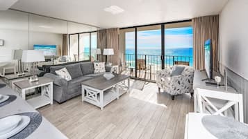 TV, table tennis, stereo