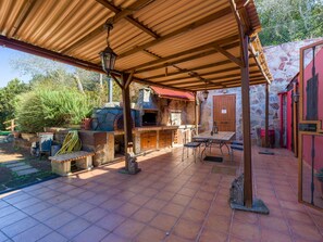 Outdoor dining - Cottage in Valleseco Near Doramas Park (Valleseco)