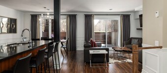 Luxury ski-in ski-out condo in St-Sauveur 2 rooms
