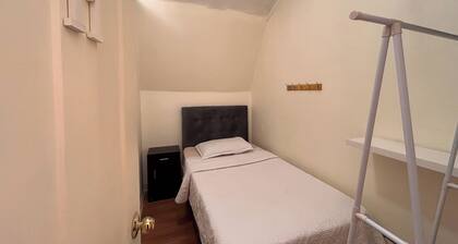 Cozy space - quiet and private, recharge your energies and continue your journey.