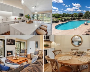 Condo, Multiple Beds, Patio, Garden View (All Decked Out at Abbey Springs) | Dining
