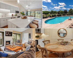 Condo, Multiple Beds, Patio, Garden View (All Decked Out at Abbey Springs) | Dining