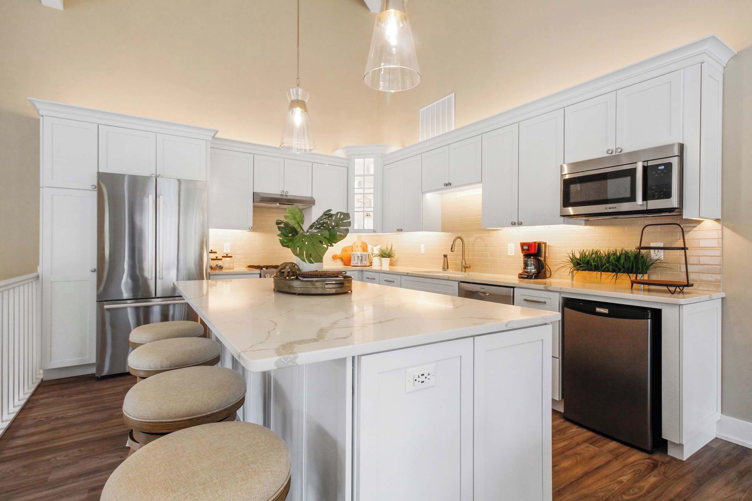 Condo, Multiple Beds, Patio, Garden View (All Decked Out at Abbey Springs) | Private kitchen | Fridge, microwave, oven, stovetop