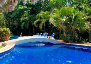 Outdoor pool - Modern Condo Jungle Retreat (Puerto Aventuras)