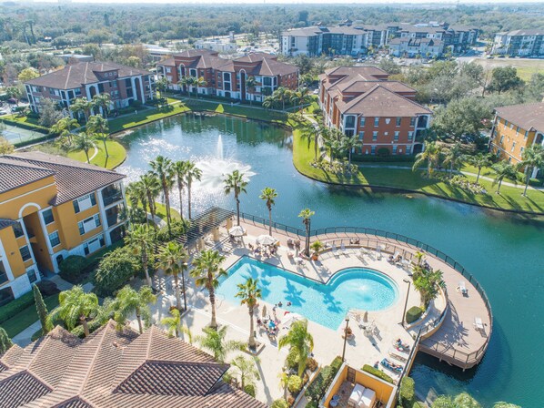 Außenpool, beheizter Pool