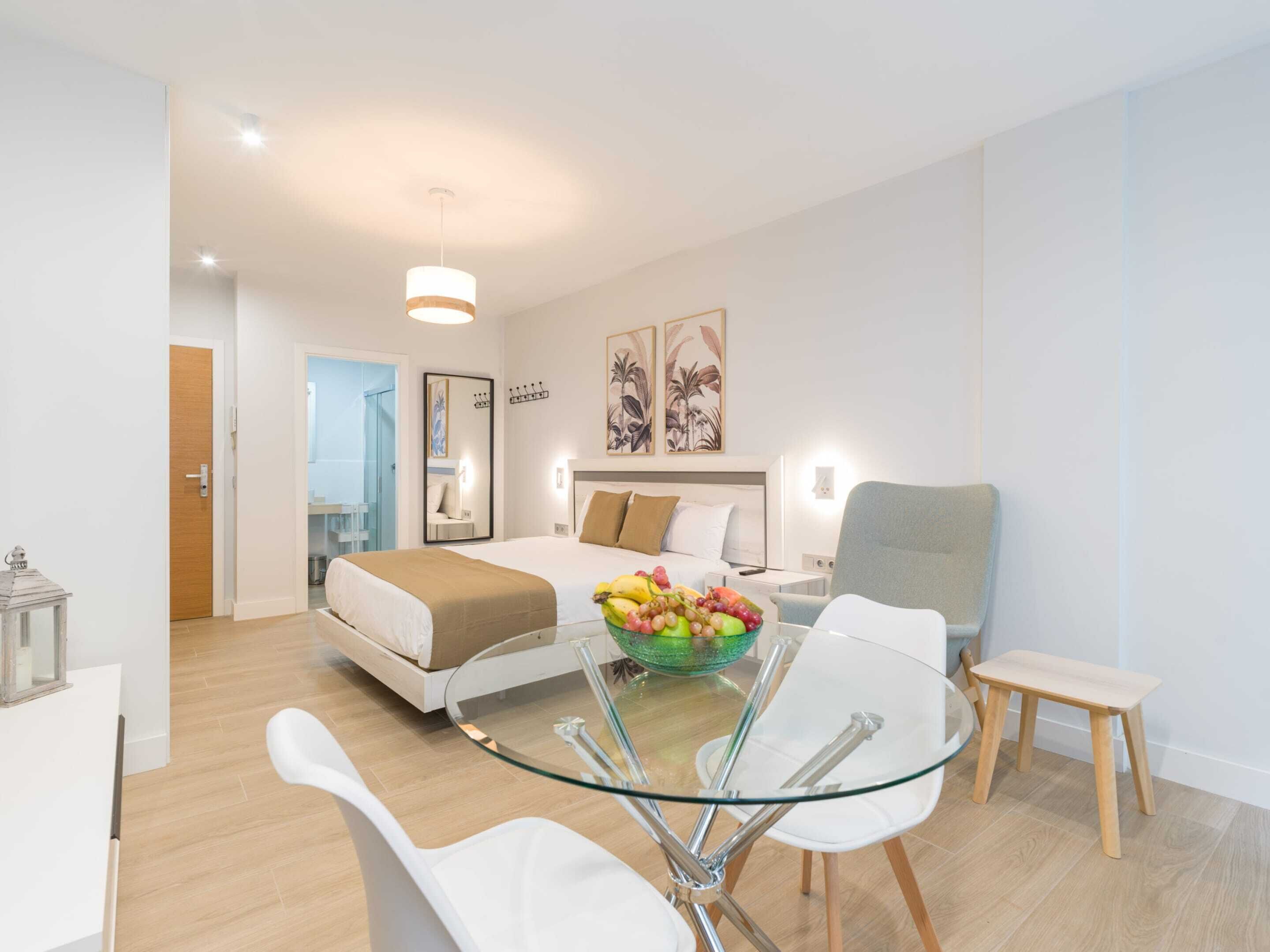 1 bedroom, iron/ironing board