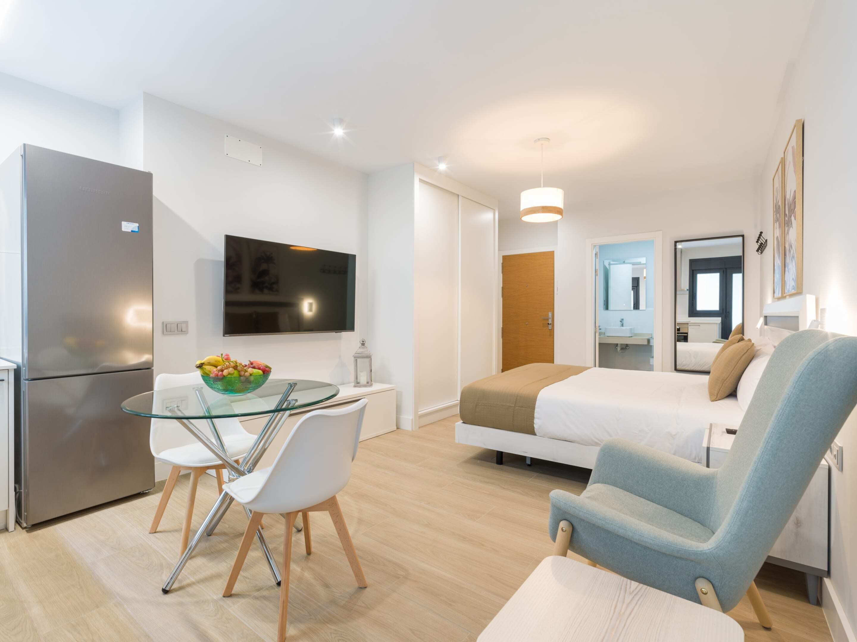 Nhà | 1 phòng ngủ, bàn ủi/dụng cụ ủi quần áo 